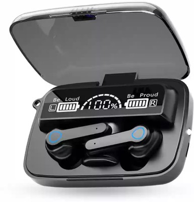 OlivLife M19 Earbuds TWS buds 5.1 with 280H Playtime, Power Bank Bluetooth Headset Bluetooth Headset(Black, In the Ear)