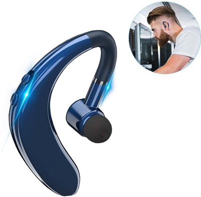 RECTITUDE Best Quality S109 Adjustable Comfortable Wearing Bluetooth(Blue, In the Ear)