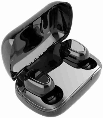 Bhanu L21 Truly Wireless Bluetooth in Ear Earbuds with Mic pack of 1 Bluetooth Headset(Black, In the Ear)