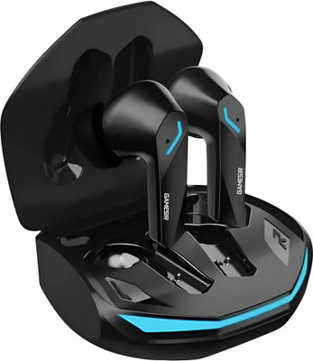 GameSir Fusion V Superstar Up-to 50 Hours* Playtime Deep Bass Fast Charging Earbuds Bluetooth(Black, True Wireless)