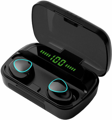 UPOZA M10 Power Bank Upto 48 Hours Playback with ASAP Charge Bluetooth(Black, True Wireless)