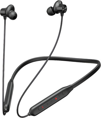 SAIBABA MN2 50Hour Backup,Extra Bass,Waterproof Bluetooth Neckband Headset G12 Bluetooth(Black, In the Ear)