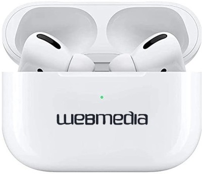 WebMedia Earbuds with wireless charging case, ANC & Spatial audio, Made in Japan Bluetooth(White, True Wireless)