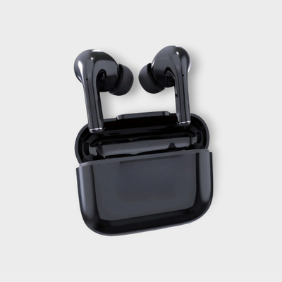 AIZINA High-Resolution Black Wireless Earbuds – Unrivaled Clarity & Deep Bass._SM Bluetooth(Black, True Wireless)