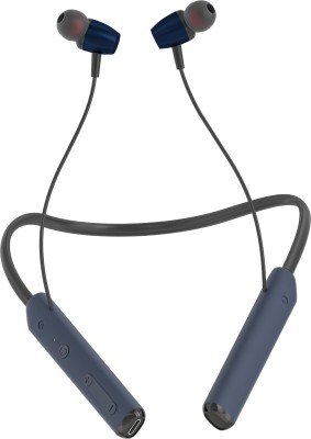 IZWI HIFI Stereo Bass Headphone Wireless Headset Earphone Sports Waterproof Bluetooth Headset(Blue, In the Ear)