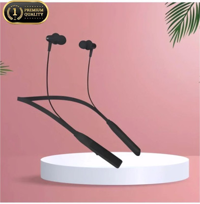 skm Magnetic Earbud Wireless Neckband, Crafted for Deep Bass_SY Bluetooth & Wired(Multicolor, On the Ear)