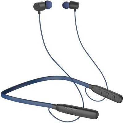 GEARZTOUCH Wave Pro Sportz Neckband with Mic & Magnetic Buds Bluetooth(Blue, In the Ear)