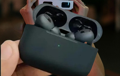 JQVA TWS Air True Wireless Earbuds with ANC & Mic – Midnight Black Bluetooth(Black, In the Ear)