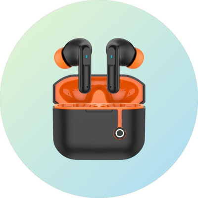 URNEED Supreme True Wireless Earbuds with Deep Bass & Long Battery Backup Bluetooth Gaming(Black, True Wireless)