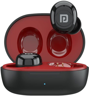 Portronics HARMONICS RWINS S3 Smart TWS Bluetooth 5.2 Earbuds with 20 Hrs Playtime Bluetooth(Black, In the Ear)
