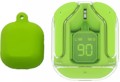 Chaebol Wireless Earbud Built-in Mic Wireless earphones Touch headphone gaming headsetC9 Bluetooth(Green, True Wireless)