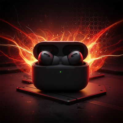 DINESH TWS AIRPOD Black Earbud Bluetooth MCD33 Bluetooth(Black, True Wireless)