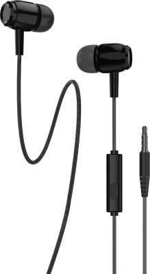 DUDAO Wired Dynamic Bass Stereo Magnetic Earphone with Mic Wired Headset(Black, In the Ear)
