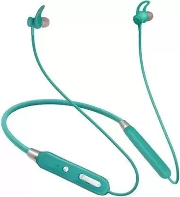 Qeikim 201+MAX Upto 40Hr Playback with Vibration Alert for Calls Bluetooth(Green, In the Ear)