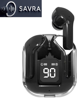SAVRA PODS Ultrapods Max Bluetooth(Black, In the Ear)