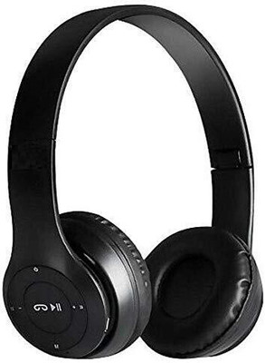 ZEPAD NEW Wireless Bluetooth Headphone with Mic and FM SD CARD SLOT Bluetooth(Black, On the Ear)