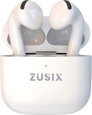 Zusix AirBeats with 40 Hours Backup, Deep Bass, True Wireless (TWS) Earbuds Bluetooth(White, True Wireless)