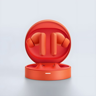 XEWISS Buy No-thing Buds Pro with 45 dB ANC,Ultra Bass Technology & upto 39 hrs-1 Bluetooth Gaming(Orange, True Wireless)