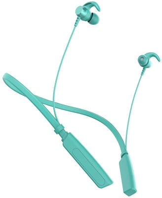 XUOP Bluetooth Earphone headset Sports Running Wireless with MiC Bluetooth Headset(Green, In the Ear)