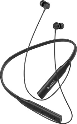 Aroma NB121 Corridor Upto 40 Hours Playtime* Fast Charging, Dual Pairing Neckband Bluetooth(Carbon Black, In the Ear)
