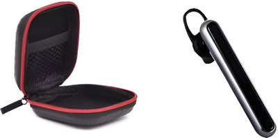 AiFit Single Bluetooth Wireless Earphone Headset with in-Built Mic, Upto 8 Hour Bluetooth(Black, In the Ear)