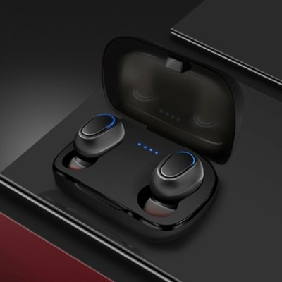 NECKTECH L21 Truly Wireless Earbuds/buds5.0 Wireless Earphones Headphones Mini Stereo Bluetooth(Black, True Wireless)