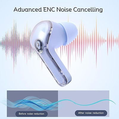 INDOB Low Latency TWS Ultrapods 2 pro Bluetooth Gaming(Blue, In the Ear)