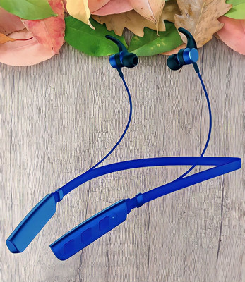 GPQ STORE Rokerz 235 Pro Wireless Bluetooth Neckband(B.0.424 Bluetooth(Blue, In the Ear)