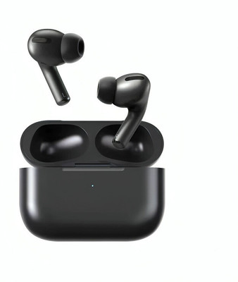 VDTECH Airdrops pro 3 White wireless bluetooth earbuds Combo pack with earbuds case Bluetooth(Black, True Wireless)