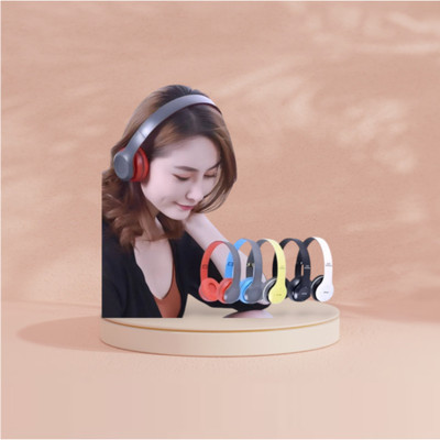 TWS Wireless Headphones with Detachable Aux Cable and Carrying Case_PA Bluetooth & Wired(Black, On the Ear)