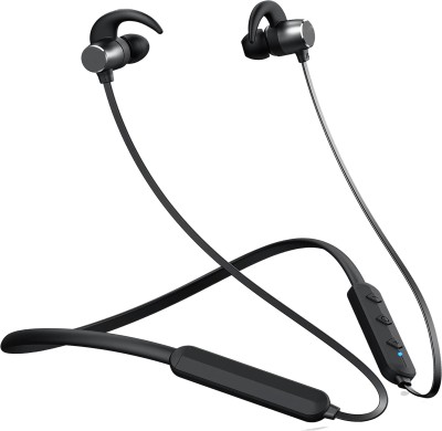 IZWI Earphone Sport V5.0 Smartphone Earphones Magnet Waterproof With Best Service Bluetooth Headset(Black, In the Ear)