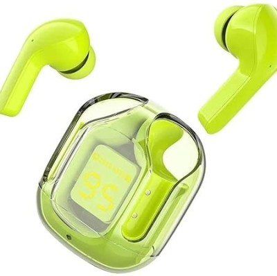 Digiwins Ultrapods AI Calling Air Neckband buds TWS Earbuds ASAP Charge Headphone Bluetooth(Green, True Wireless)