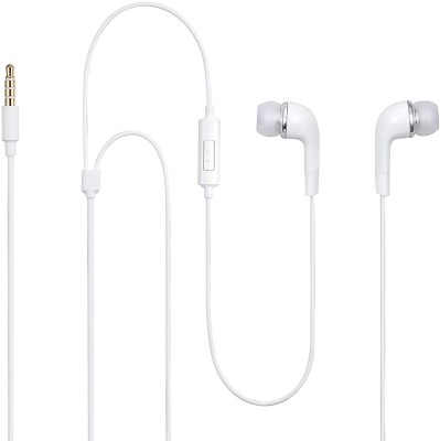 ZTNY YR Original Earphone with 3.5mm Jack Super Extra High Bass Wired Headset Wired Headset(White, In the Ear)