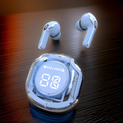 XTREMETRADERS UltraPods Pro TWS Transparent Bluetooth Earbuds with Noise-Canceling 33 Bluetooth(Multicolor, In the Ear)