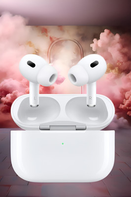 BeatFlow Buds2 Pro with 48Hrs Playback,Deep Bass,BM136 Bluetooth(White, True Wireless)