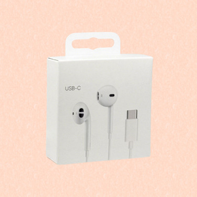 BITWEAVE Durable Wired C Type Earphones with Stereo Sound and Flexible Wire Wired(White, In the Ear)