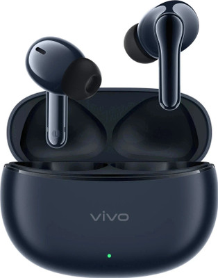 vivo TWS 3e buds up-to 30dB Active Noise Cancellation |up-to 42 Hrs battery life Bluetooth(Dark Indigo, True Wireless)