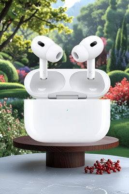 Morxt Airpuds Pro 2 (2nd gen) Upto 28 Hours Playtime*ANC (USB-C) B25 Bluetooth(White, In the Ear)