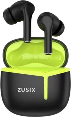 Zusix LuxPods 55 TWS Earbuds with 60H Playtime, Deep Bass, HD Mic with ENC Bluetooth(Black, True Wireless)