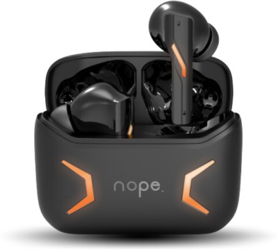 NOPE Nuclear D1 Gaming TWS Buds 50Hrs Playtime, BT 5.1, 13MM Drivers, Made In India Bluetooth Headset(Black, In the Ear)