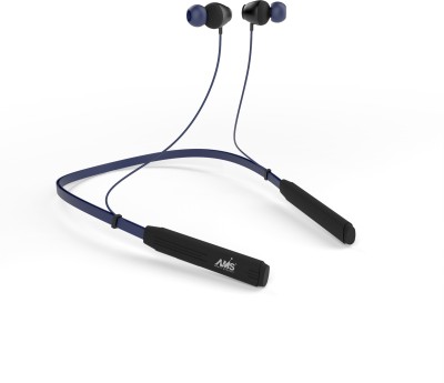 TSEL NB52 Gaming Wireless Bluetooth ANC with 80hrs PLAYTIME,Non Stop Music Magnetic Bluetooth Gaming(Blue, Black, In the Ear)