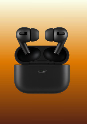 allons TWS Bluetooth Earbuds True Wireless Headphone with MagSafe Charging Case A9 Bluetooth(Black, True Wireless)