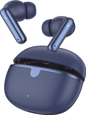 Qeikim AirBuds 161 ANC Elite w/ ANC, 50 HRS Playback, ASAP Charge & ENx Technology-1 Bluetooth Gaming(Blue, True Wireless)