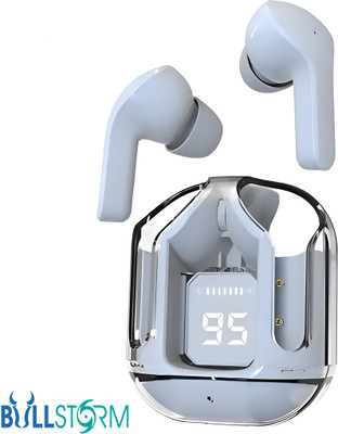 BULLSTORM Earbud Wireless Bluetooth TWS Connectivity for Android iOS Devices Bluetooth Gaming(Blue, True Wireless)