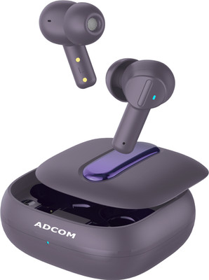 ADCOM Fury Gaming TWS with Ultra 38ms Low Latency, 40H Playtime, Dual ENC Mics Bluetooth Gaming(Grey, True Wireless)
