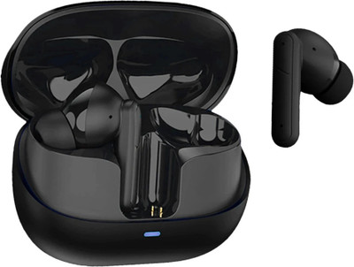 Earboss 101 Earbud With Auto AI ENC, 13mm Bass Drivers, 120HRS Playback, Type-C Bluetooth(Black, In the Ear)
