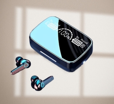 Meera Trader M19 TWS Wireless Bluetooth Earbuds 20 Bluetooth(Black, True Wireless)