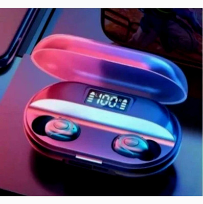 YAROH T2 TWS Earbuds: 26hr Playback, Bluetooth 5.1, iOS/Android Compatible VIP40 Bluetooth(Black, In the Ear)