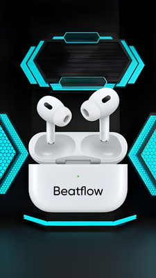 BeatFlow AirpoX Pro 2 Best premium quality -(USB-C) 36 Bluetooth(White, True Wireless)