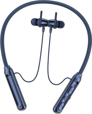 DigiClues GEO Neckband Upto 40 Hours Playtime with ASAP Charge Bluetooth(Sapphire Blue, In the Ear)